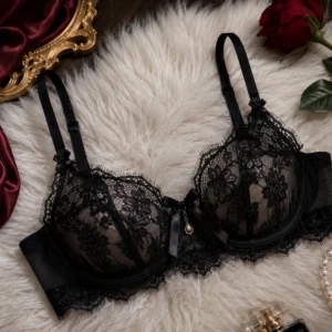 Noir Elegance Underwire Set